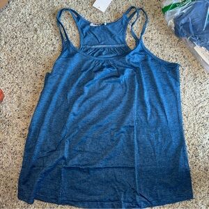 Elle Navy Blue Women's Tank Top